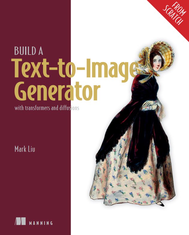 کتاب Build a Text-to-Image Generator (from Scratch)