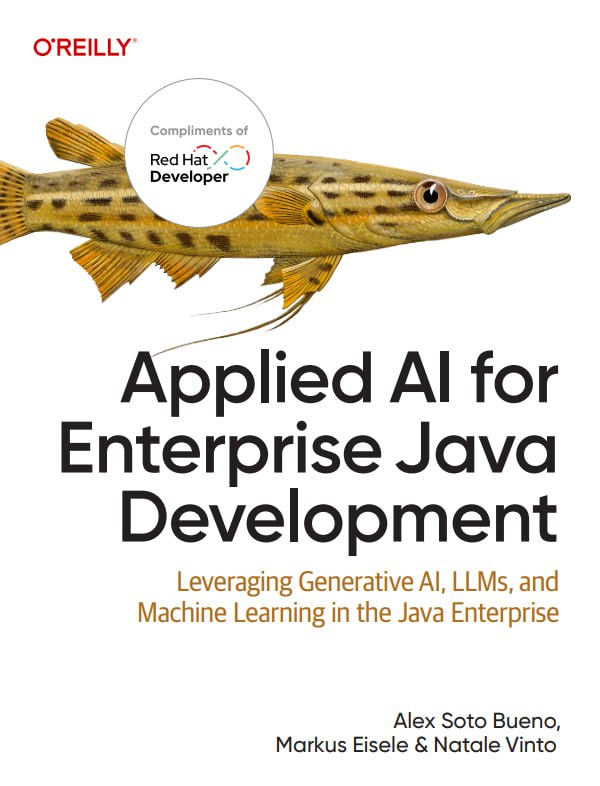 کتاب Applied AI for Enterprise Java Development