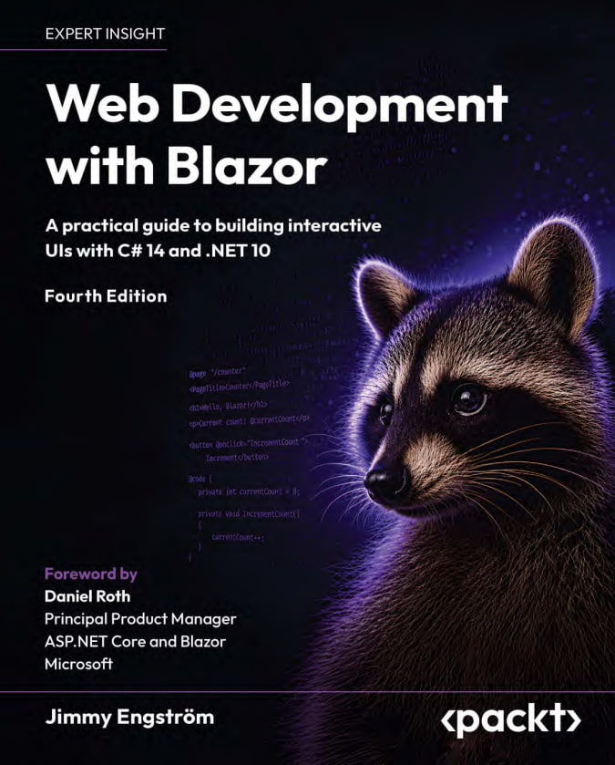 کتاب Web Development with Blazor
