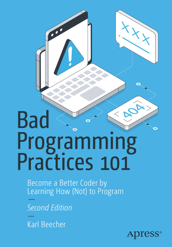 کتاب Bad Programming Practices 101