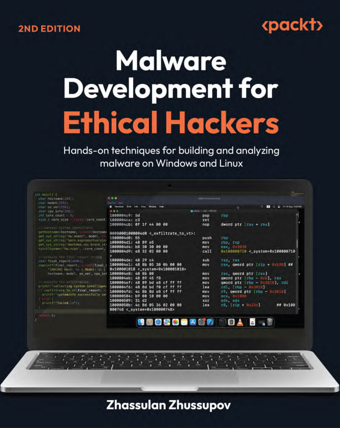 کتاب Malware Development for Ethical Hackers